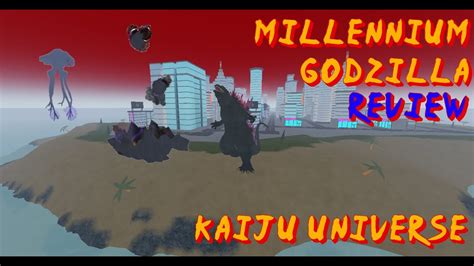 Millennium Godzilla Remodel Review Kaiju Universe Roblox YouTube