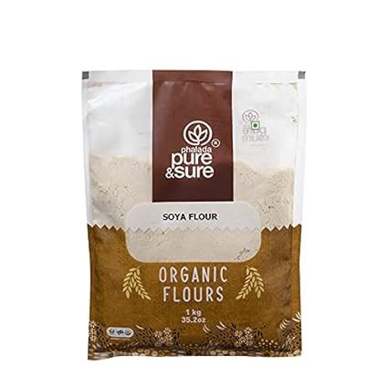 Pure Sure Organic Soya Flour Healthy Food For Weight Loss Gluten