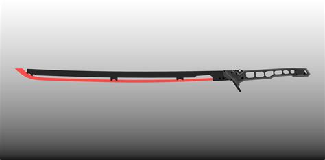 STL File Cyberpunk 2077 Inspired Thermal Katana 3D Print Model Model