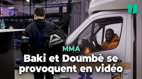 Le combat entre Baki et Cédric Doumbè a déjà commencé par vidéos