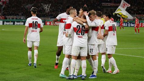 Nur Sechs Erstligisten Im DFB Pokal Marschiert Der VfB Stuttgart Jetzt