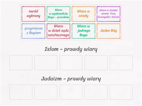 Prawdy Wiary Judaizm I Islam Group Sort