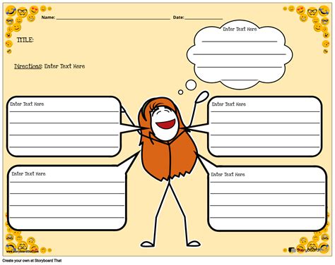 Free Creative Writing Worksheets Storyboardthat