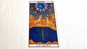 Lune Tarot De Marseille Signification Et Interpr Tation En Tirage De