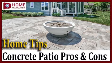 Pros And Cons Of Installing A Backyard Concrete Patio Patio Design