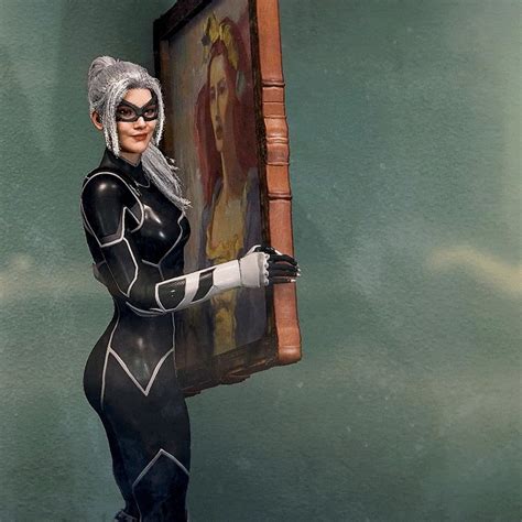 Spider Menace 🕷 On Twitter Rt Silverxsable Insomniac Gave Us A Perfect Black Cat