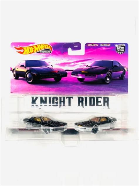 Hot Wheels Premium Car Culture Knight Rider K I T T K A R R Pack