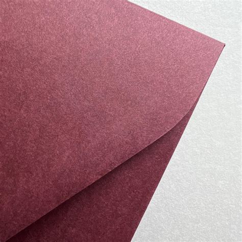 Gmund Colors Matt X Euro Flap Envelope Gsm Merlot