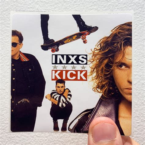 INXS Kick Album Cover Sticker