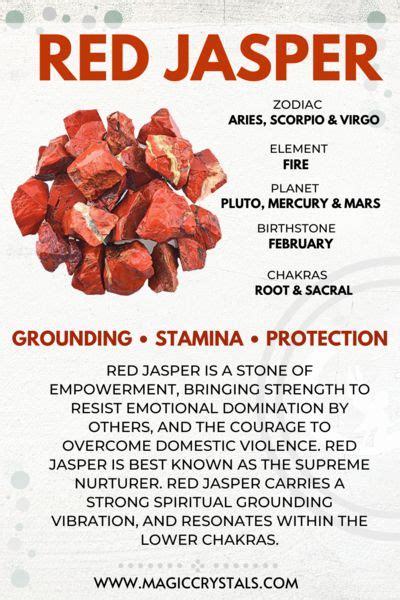 Red Jasper Meaning Healing Properties And Everyday Use Krystal