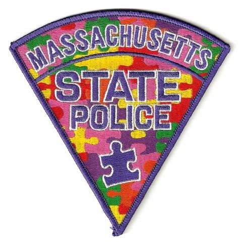 Massachusetts State Police Autism Awareness Patch Issued I Flickr