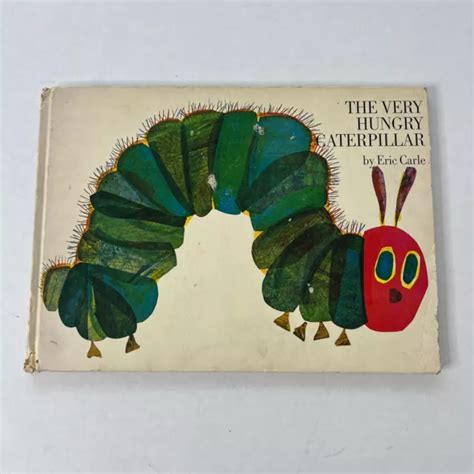 1970S VINTAGE THE Very Hungry Caterpillar By Eric Carle HC Book Collins