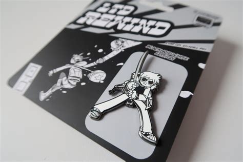 Scott Pilgrim Sword Black And White Hard Enamel Pin Ltd Rewind