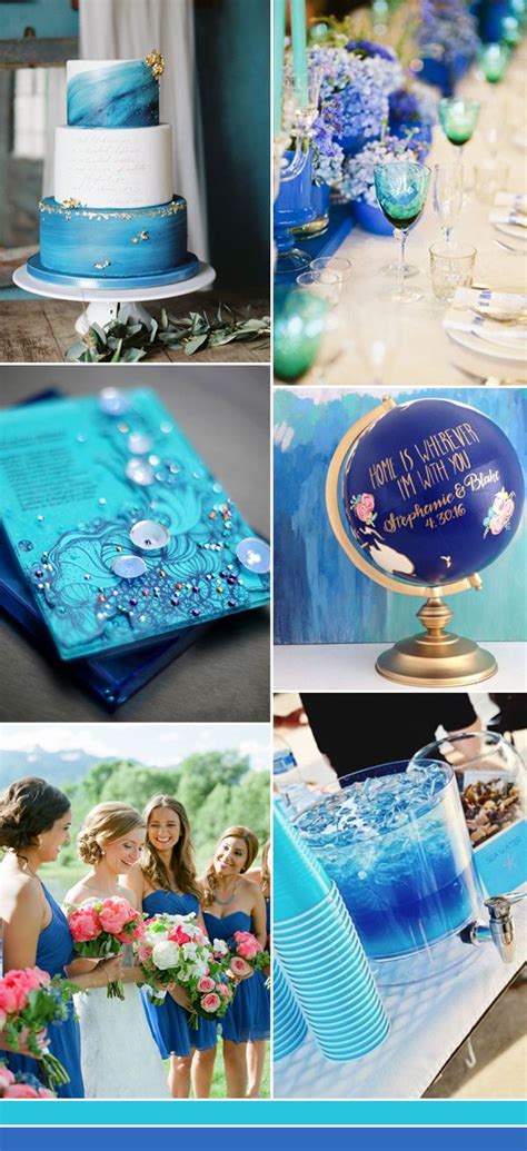 Ocean blue wedding Theme | Dresses Images 2022