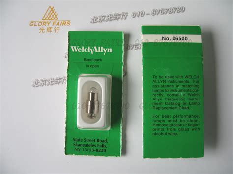 Welch Allyn 06500-u Bulb,macroview Otoscope,3.5v 0.78a Lamp,welchallyn ...