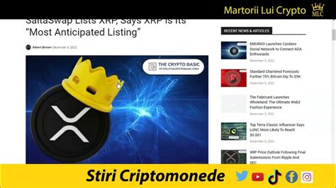 Stiri Crypto Xrp 2 Ripple Xrp Sec Twitter Bitcoin Coca Cola Si Cryptocom Youtube