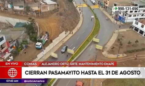 Emape Sobre Pasamayito Restricci N En La V A Solo Es Para Veh Culos