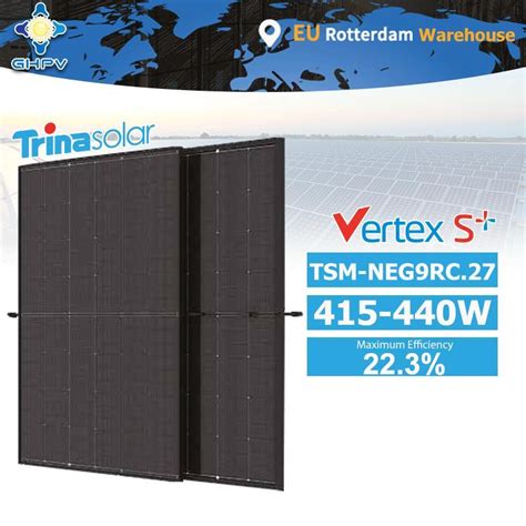 Trina Solar Panels Tsm Neg9RC 27 415W 420W 425W 430W 435W 440W 445W