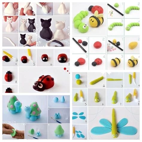 Wonderful Diy Super Cute Polymer Clay Animal Clay Craft Tutorials