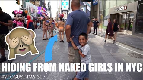 Hiding From Naked Girls In Nyc Vlogust Day Teamyniguezvlogs C