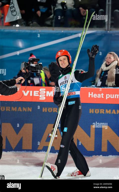 Oberstdorf Deutschland Th Dec Gut Drauf Beim Heimspiel Karl