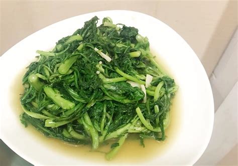 清炒山茼蒿 食譜自由配 自由電子報