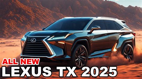 New Lexus Tx Redesign Concept Revealed Beautiful Row Luxury