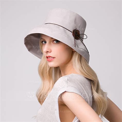 Ladies Elegant Cottonlinen Beachsun Hats 196165691 Hats Jjs House