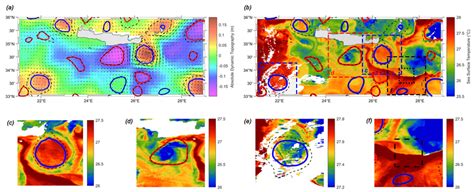 A Absolute Dynamic Topography Altimetry Field With Superimposed Download Scientific Diagram