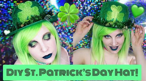 Diy Dollar Tree St Patricks Day Hat Youtube