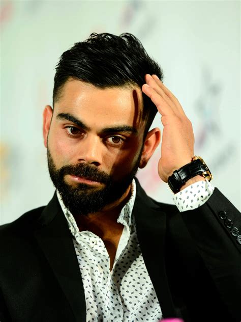 Virat Kohli and his different hairstyles