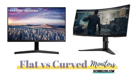 Curved Vs Flat Monitors: Are there any Major Differences?