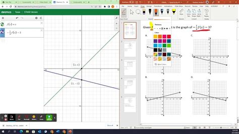 Desmos Linear And Quadratic Transformations Youtube