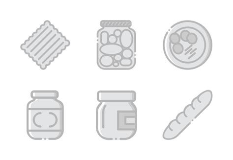 Smashicons Gastronomy Greyscale Vol Icons By Smashicons