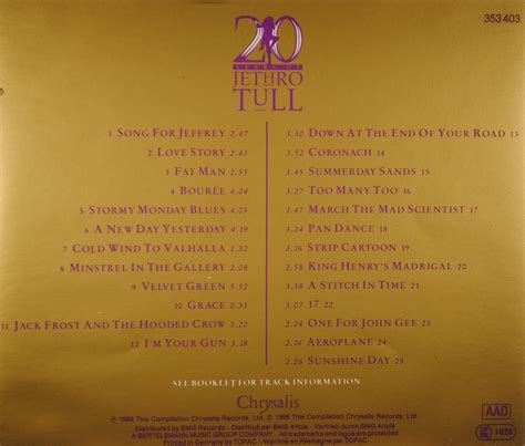 Jethro Tull 20 Years Of