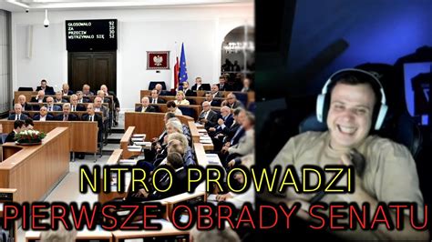 Nitro Prowadzi Pierwsze Obrady Senatu Youtube