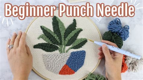 Punch needle embroidery - vividnimfa