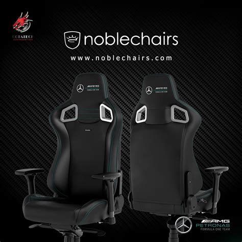 Noblechairs Epic Gaming Chair Mercedes Amg Petronas F1 Team