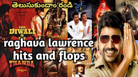 Hero Raghava Lawrence Hits Anfld Flops All Movies List Youtube