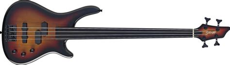 Stagg Bc Fl Sb String Fretless Electric Bass Guitar Sunburst