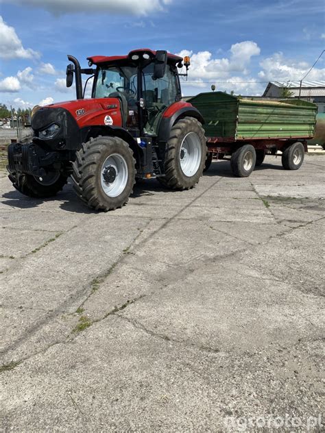 Foto ciągnik Case maxxum 150 800257 Galeria rolnicza agrofoto