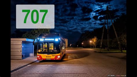 707 Autobusem Po Warszawie P R Al Krakowska Piaseczno Targowisko