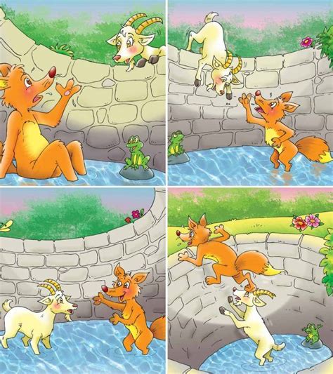 The Fox And The Goat Short Story For Kids, With Moral | Short stories ...