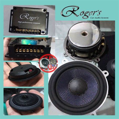 Jual Rogers Dsp Split Component Speaker Inch Set Di Lapak Toko