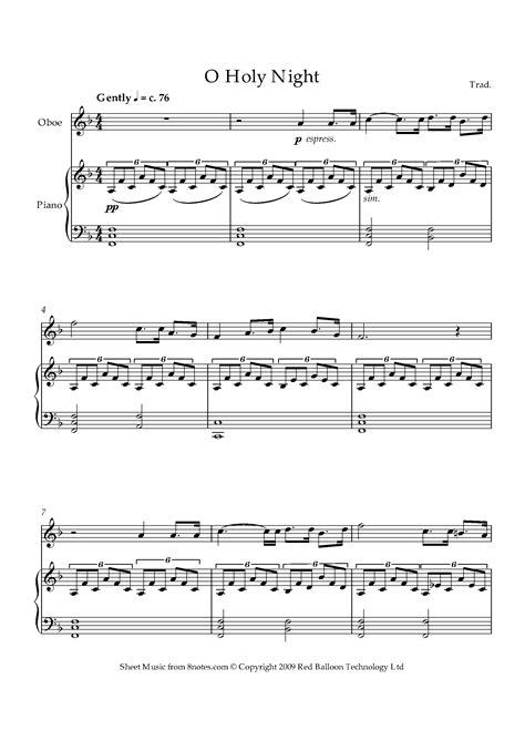 Free Oboe Sheet Music Lessons And Resources