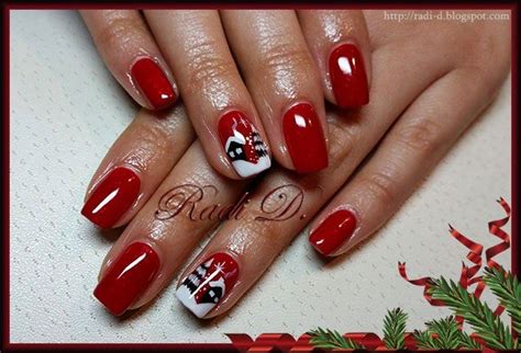 It S All About Nails Red Christmas Radi D Blogspot 2014 12