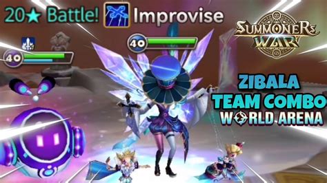 Zibala Team Combo In World Arena Summoners War YouTube