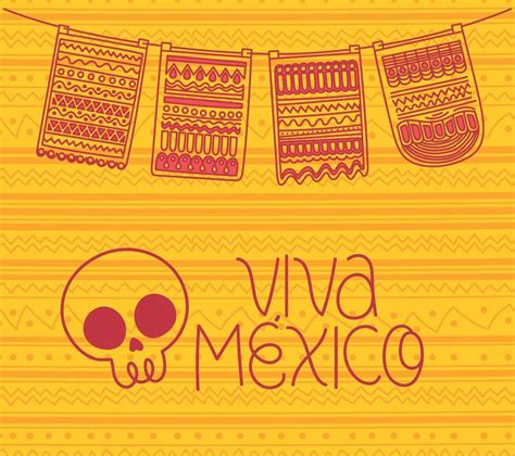 poster of viva mexico 21380176 Vector Art at Vecteezy