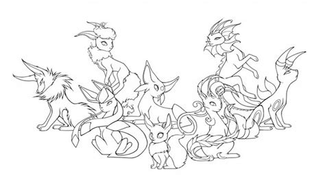 27 Desenhos De Eevee Para Imprimir E Colorir Pintar