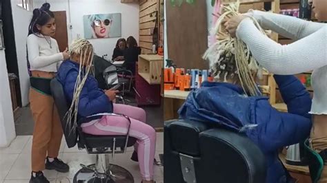 Mujer Se Hizo Trenzas No Quiso Pagar Y Terminó Pelada T13